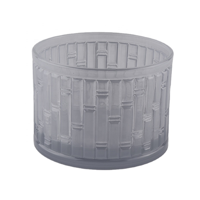 glass jar candle vessel for home decor