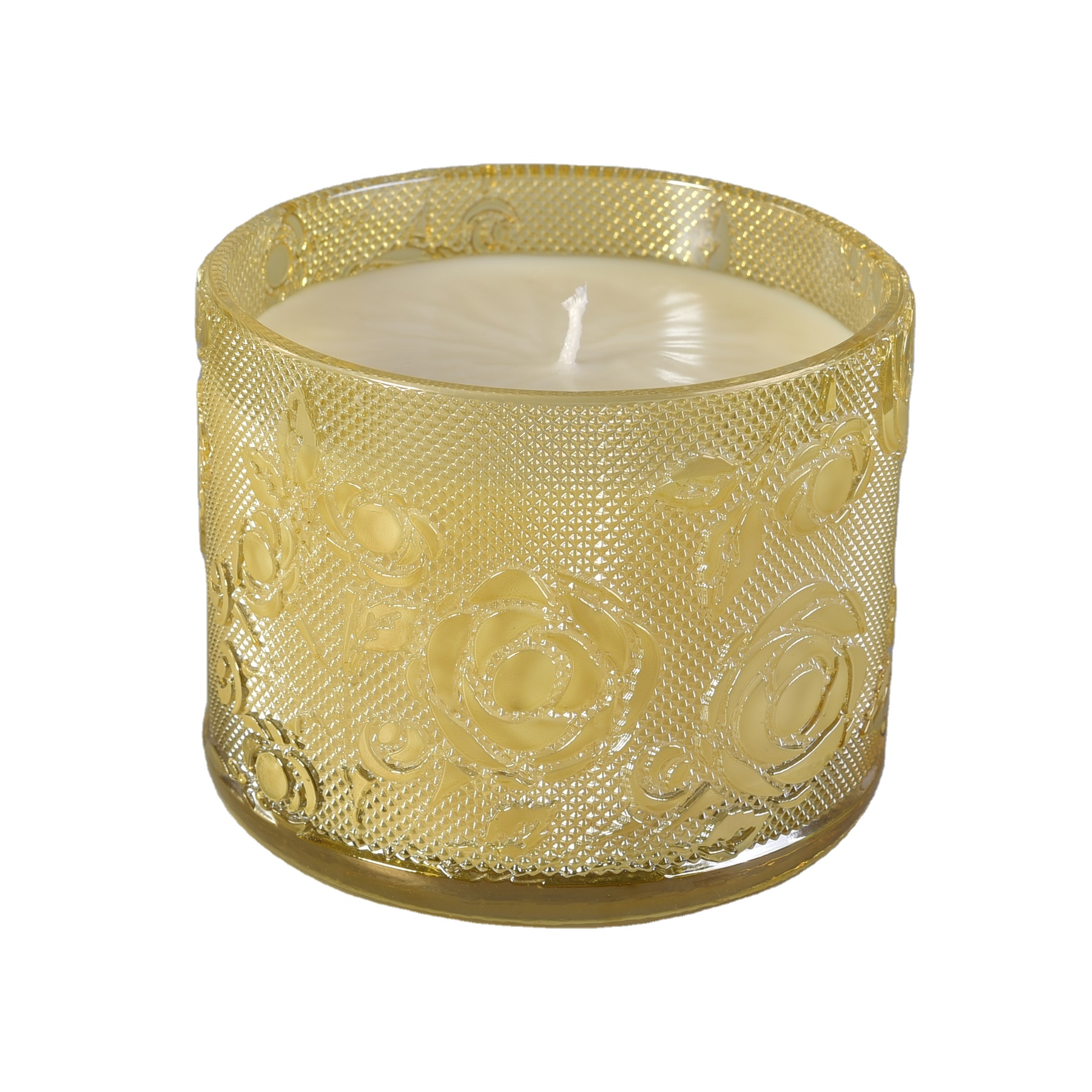 Sunny large decorative empty luxury scented rose 11oz candle jar