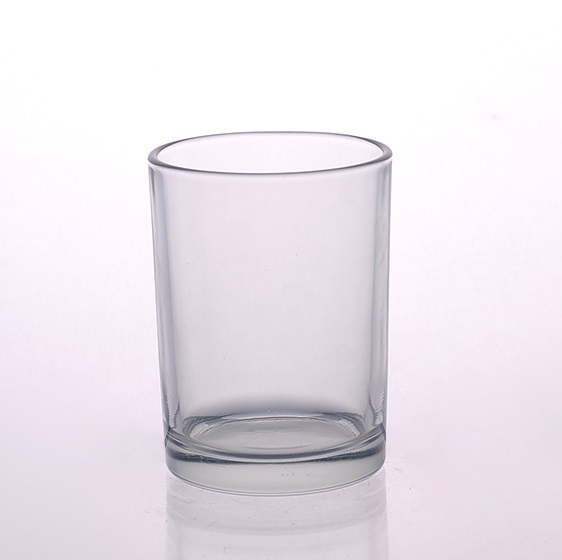 cylinder glass vessel for candles, 12 OZ candle jar