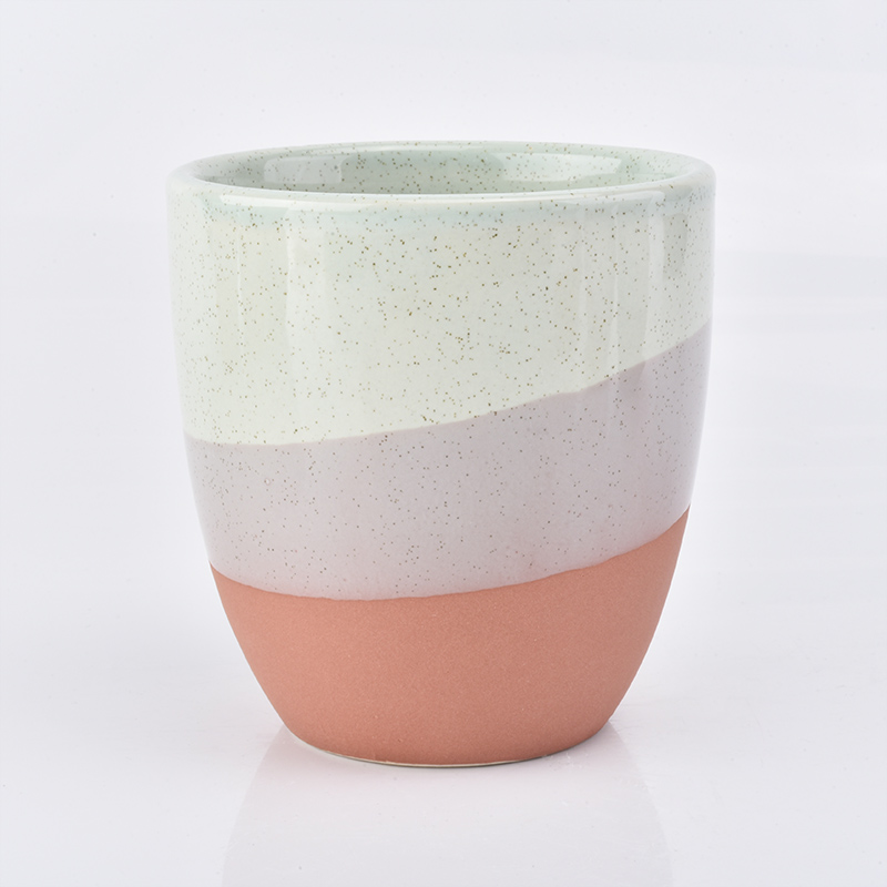 12 oz ceramic candle jar,  ceramic jar for soy candle