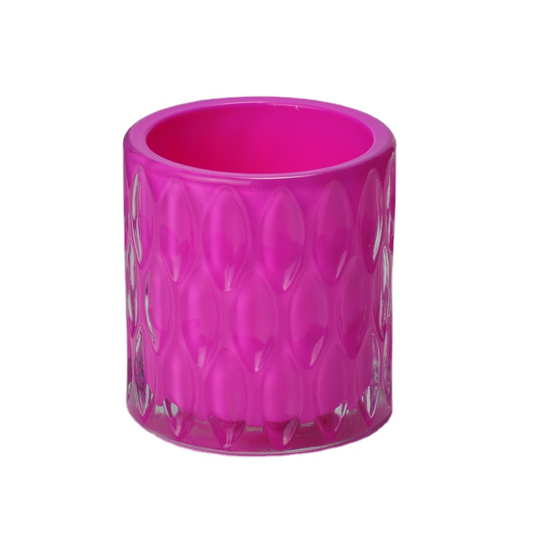 Supplier China color personalized empty wedding glass candle jars