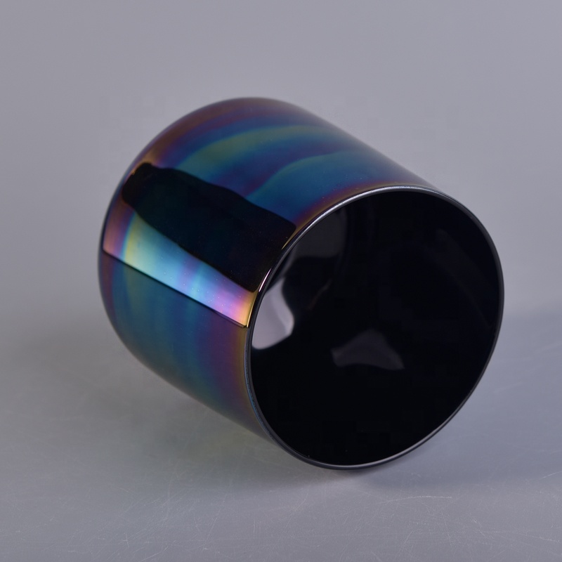 Electroplating Glass Candle container custom candle tumbler home Decor suppliers