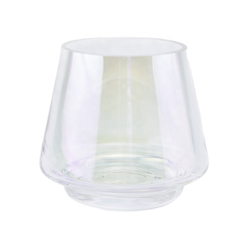 iridescent glass candle holders for custom designs