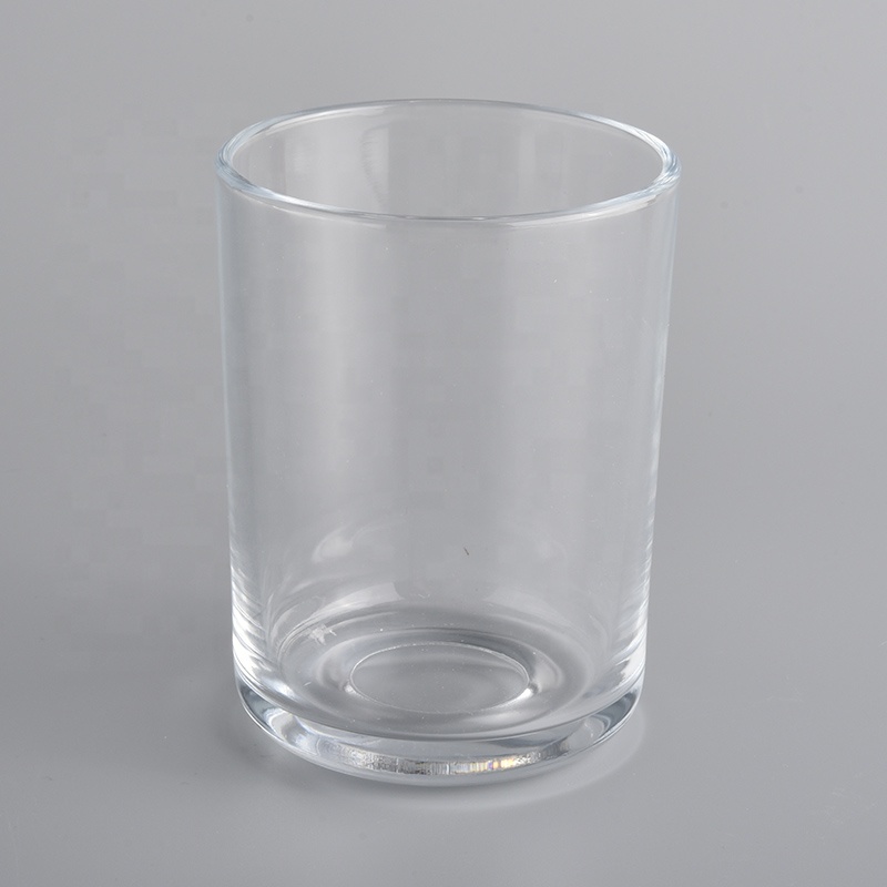 8oz cylinder glass candle jars with low MOQ