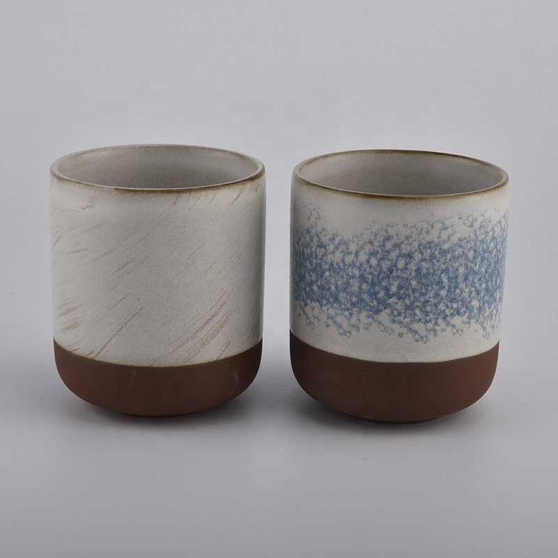 transmutation glazed ceramic jars for scented candle