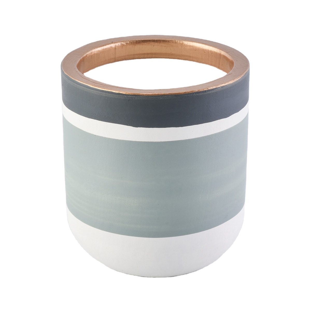 Sunny Wholesales custom scented decorative concrete candle vessel