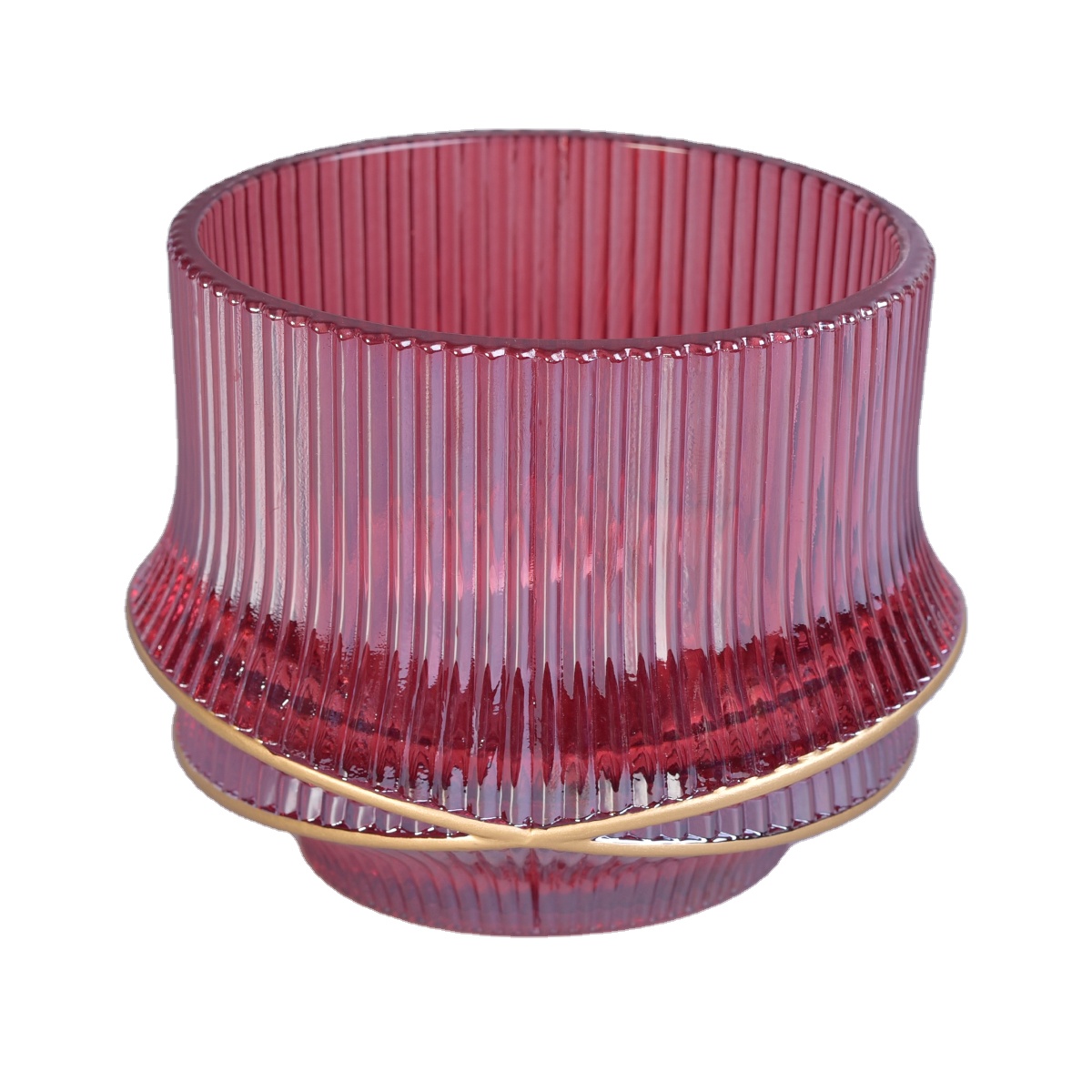 11oz 14oz Sunny luxury empty decorative glass jars for candle making