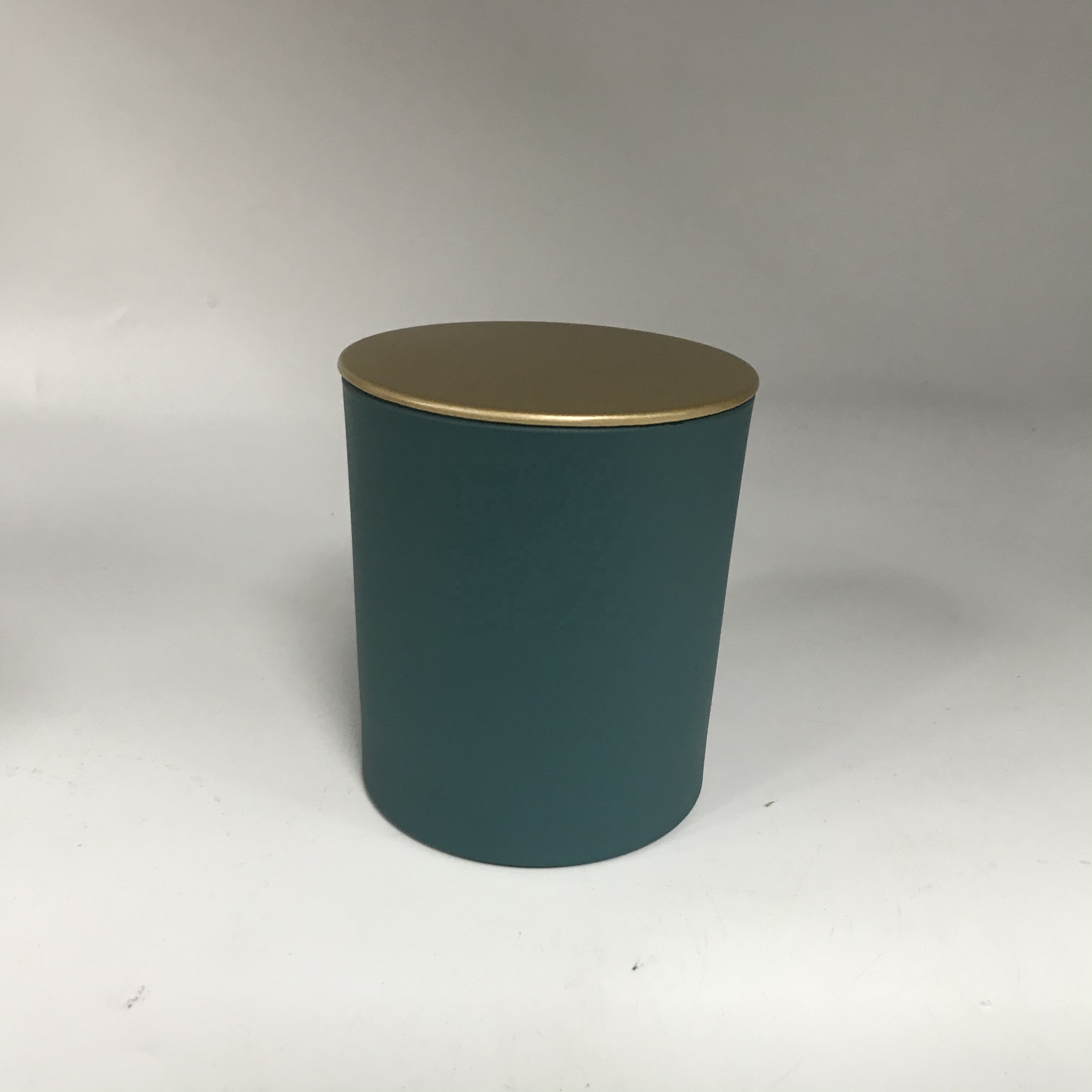 8oz 9oz 10oz matte glass candle jars with lid