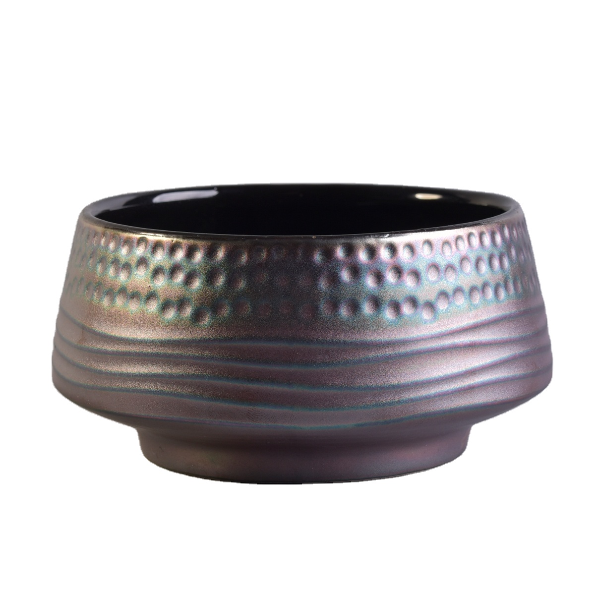 Sunny Custom electroplated ceramic candle containers holder