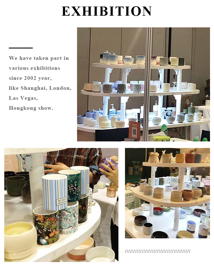 Geo cut cylinder plating ceramic votive candle jar customized candle holders wedding centerpieces supplier