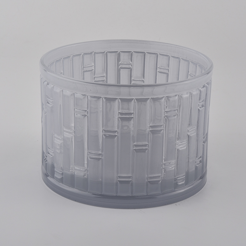 glass jar candle vessel for home decor