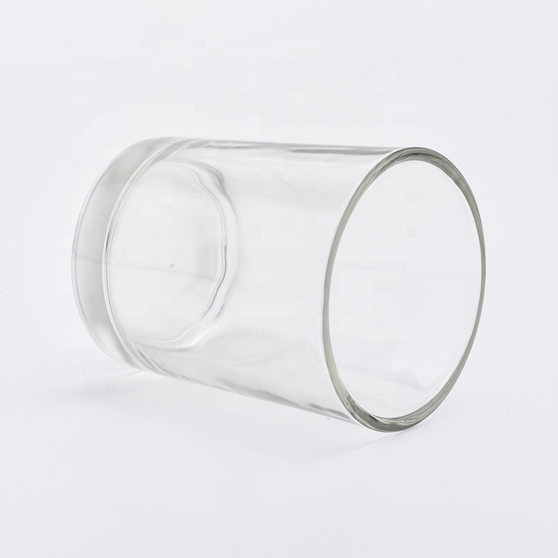 Popular Classic clear tealight glass candle jars 8oz 10oz