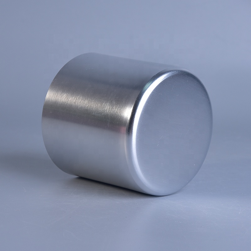 12oz Matte Metal Candle Holders Aluminum Candle Jar for Soy Wax Home Decor