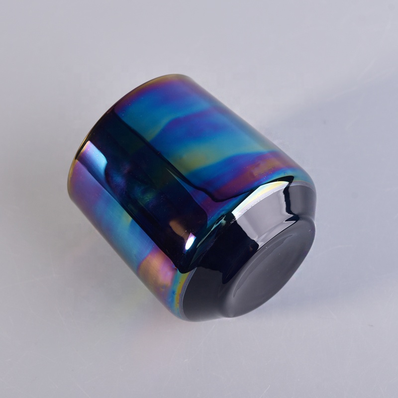 Electroplating Glass Candle container custom candle tumbler home Decor suppliers