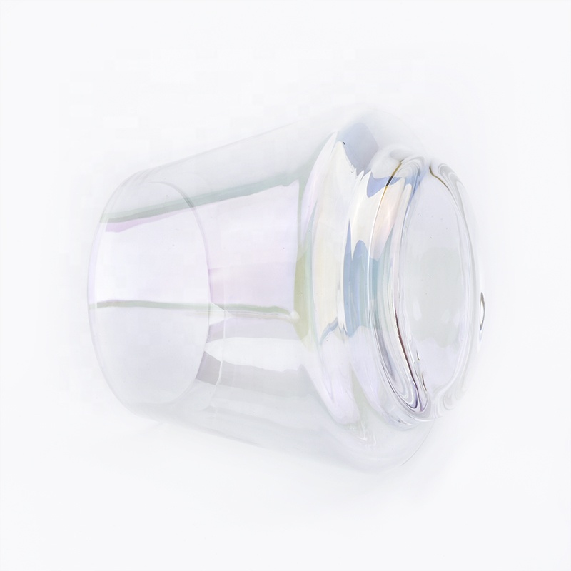 iridescent glass candle holders for custom designs