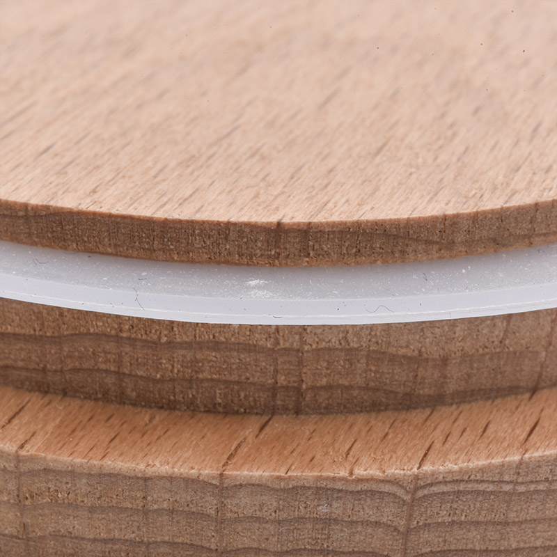 3 inch wooden lid for jars , candle container cover