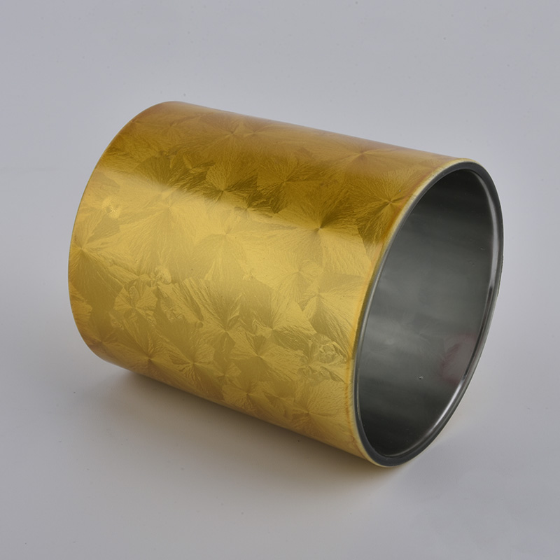 gold candle vessel custom bulk candle container