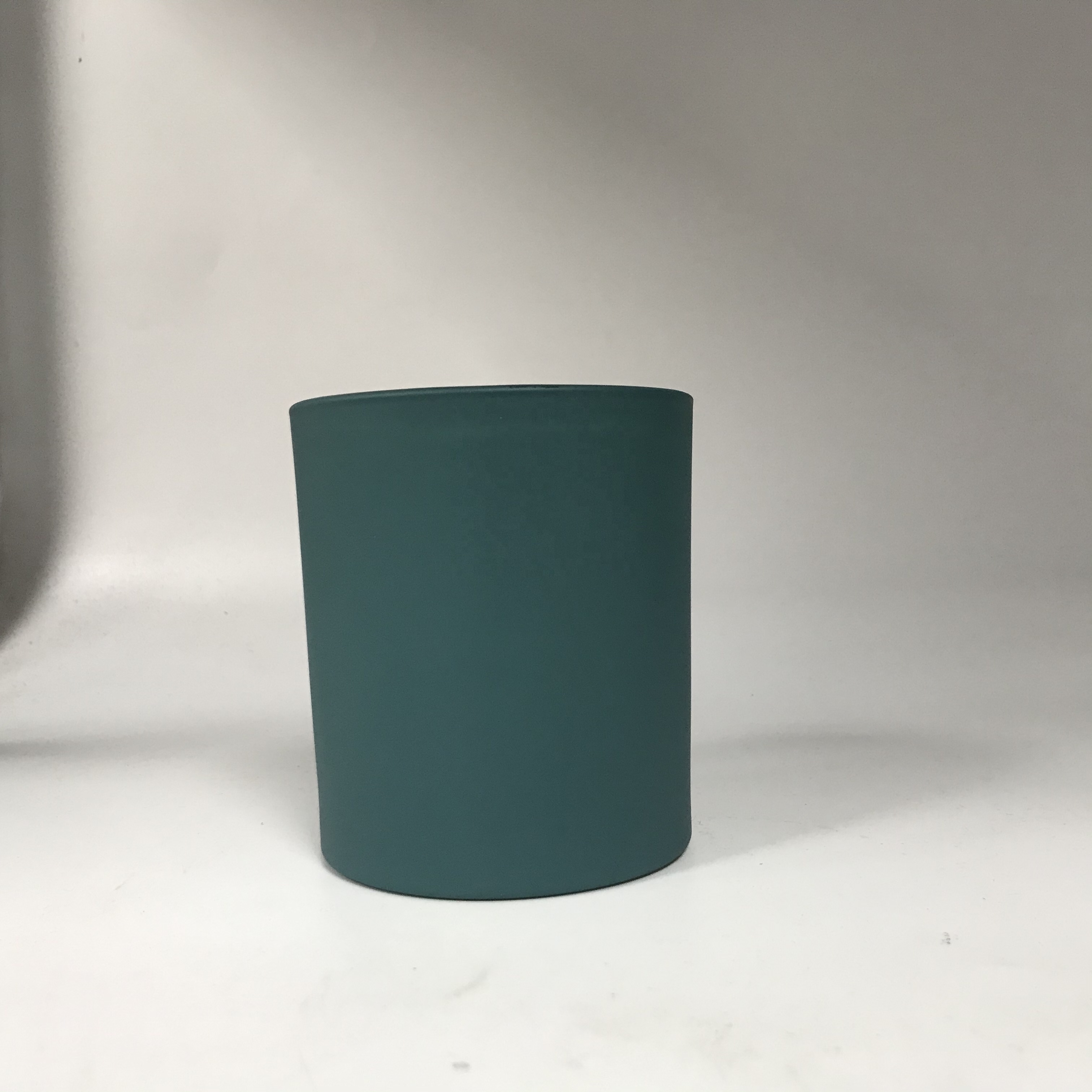 8oz 9oz 10oz matte glass candle jars with lid