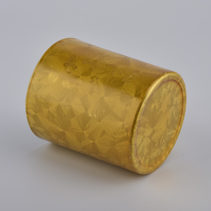 gold candle vessel custom bulk candle container