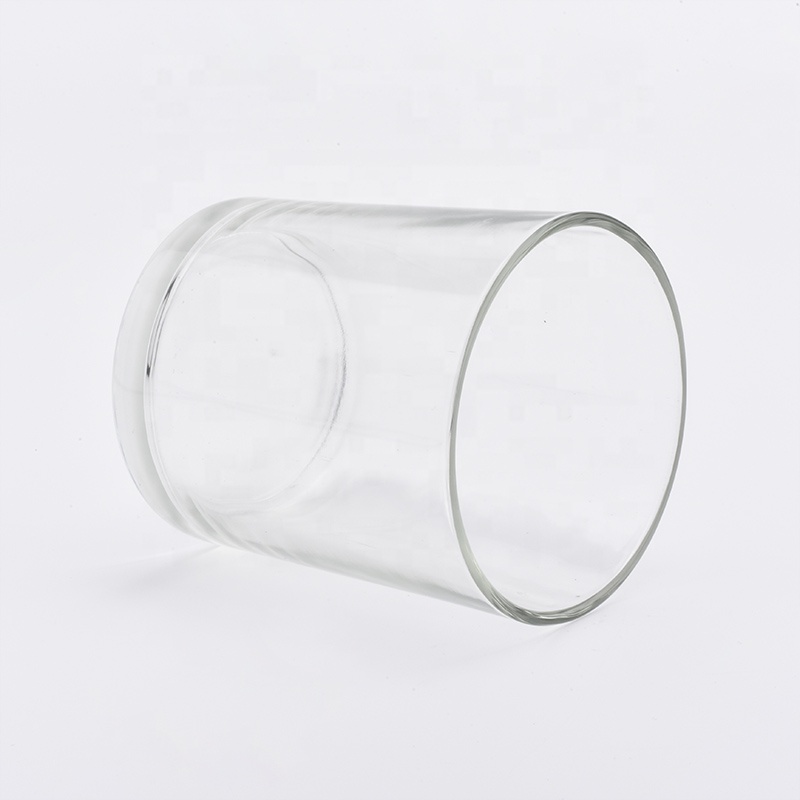Popular Classic clear tealight glass candle jars 8oz 10oz