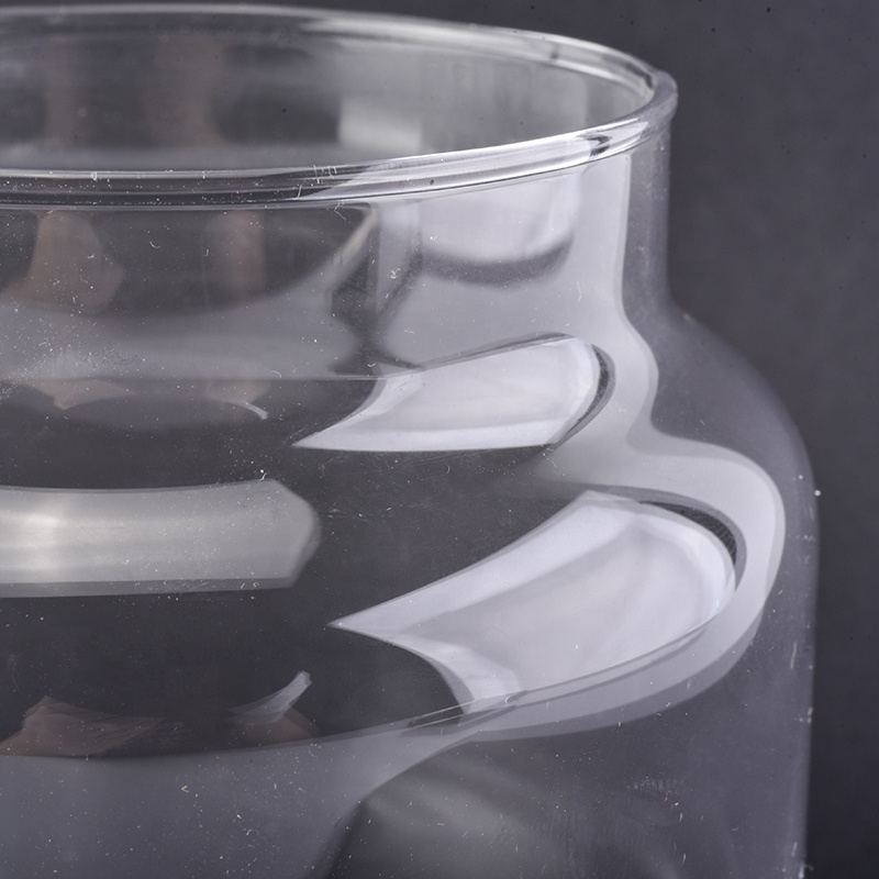 Glass Jars for candle making home decoration wholesales