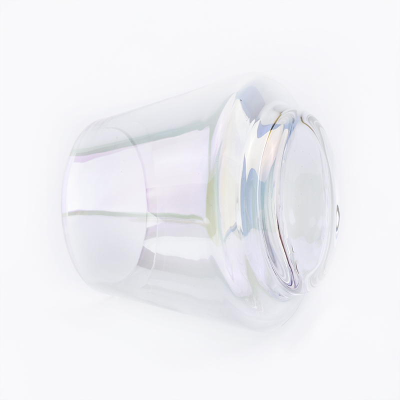 iridescent glass candle holders for custom designs
