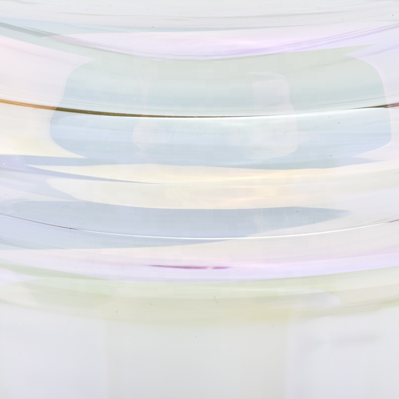 iridescent glass candle holders for custom designs
