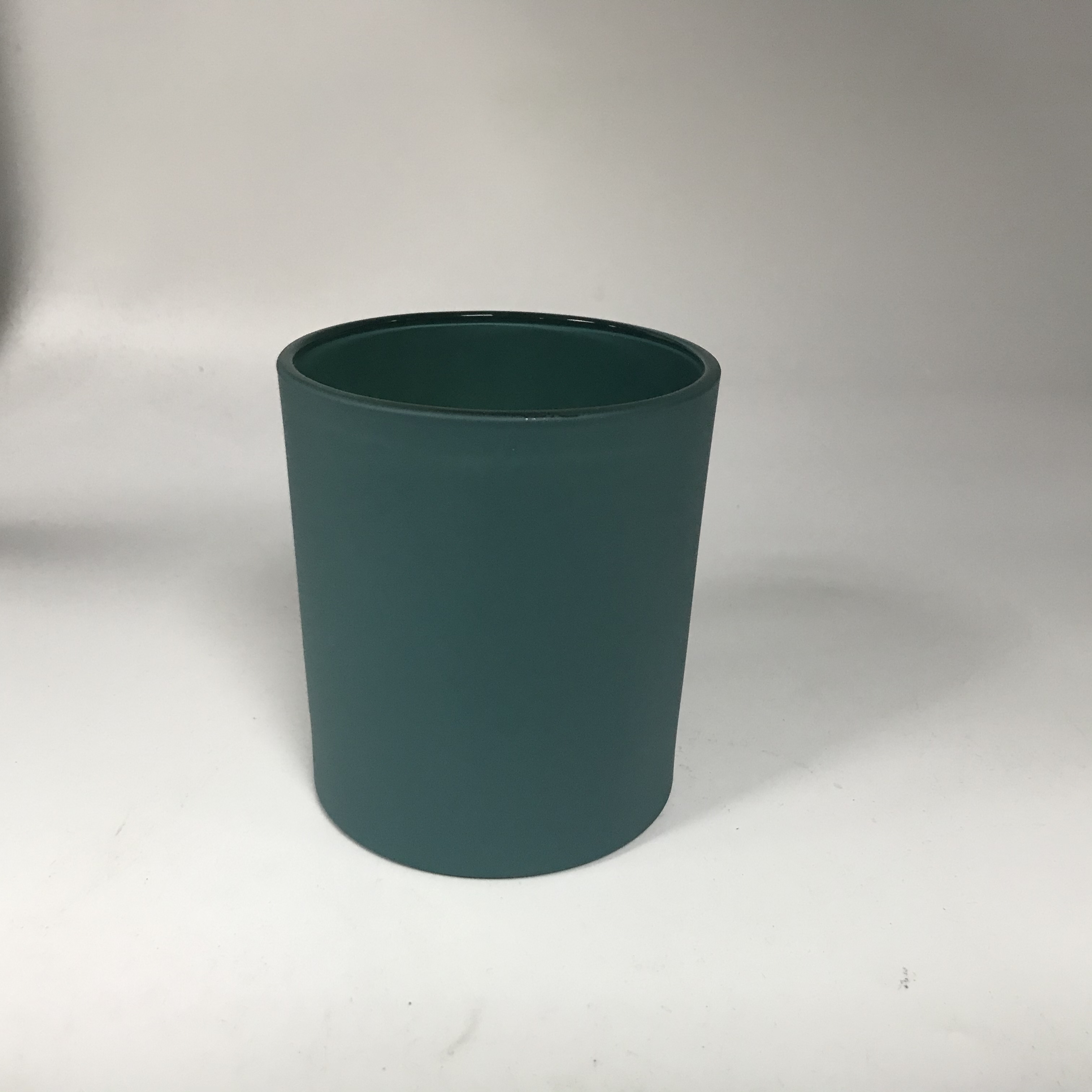 8oz 9oz 10oz matte glass candle jars with lid
