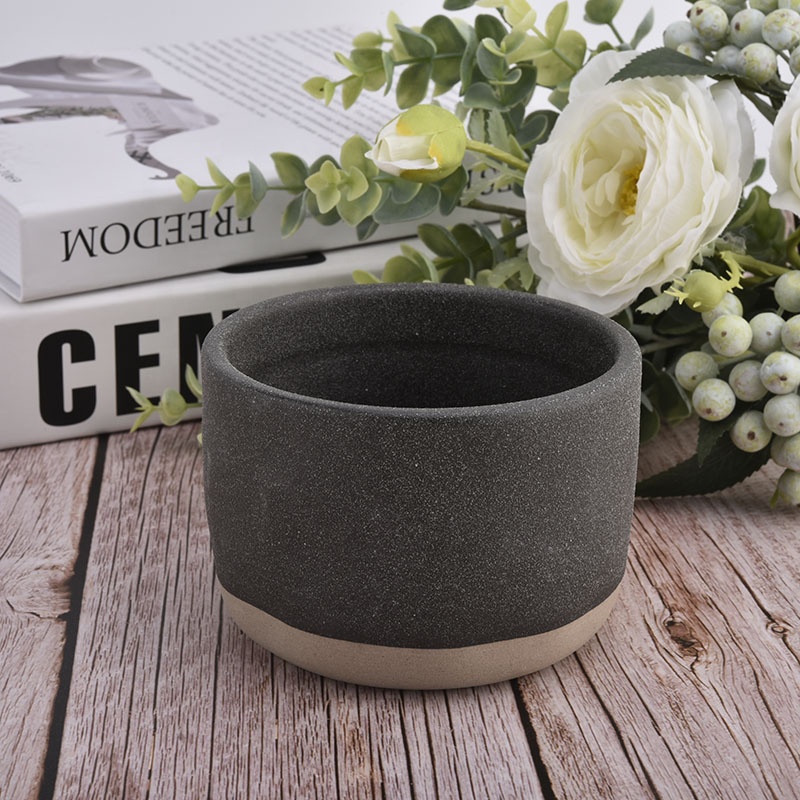 12oz custom ceramic candle containers for home fragrance