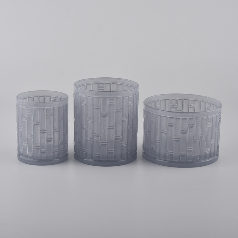 glass jar candle vessel for home decor
