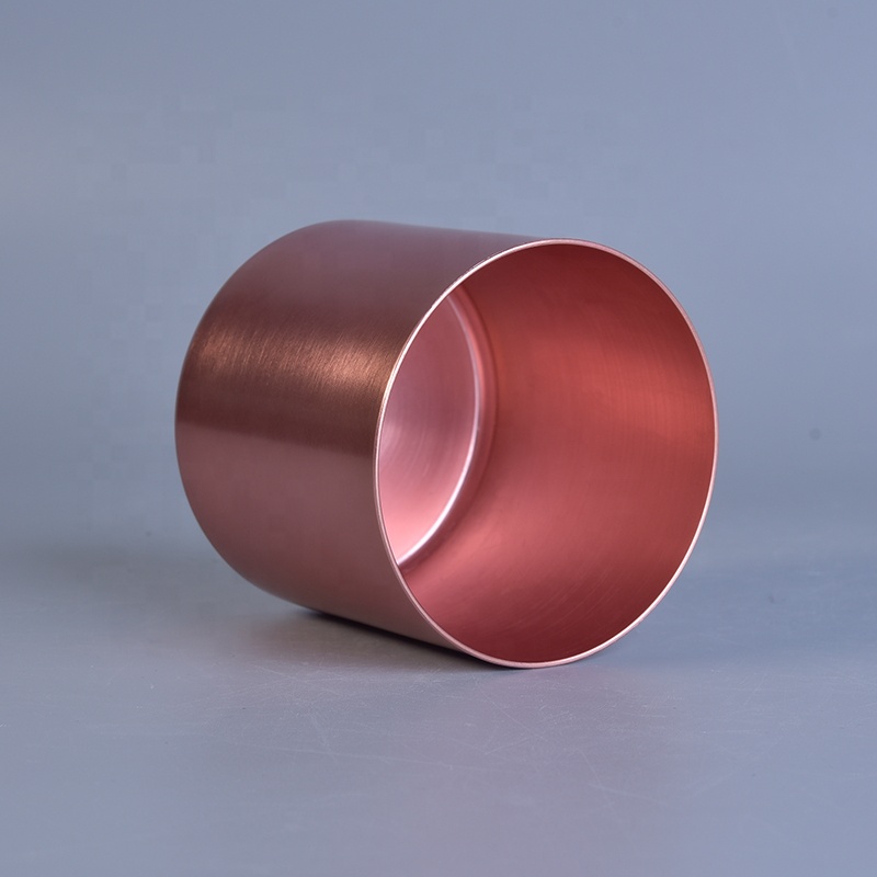 12oz Matte Metal Candle Holders Aluminum Candle Jar for Soy Wax Home Decor
