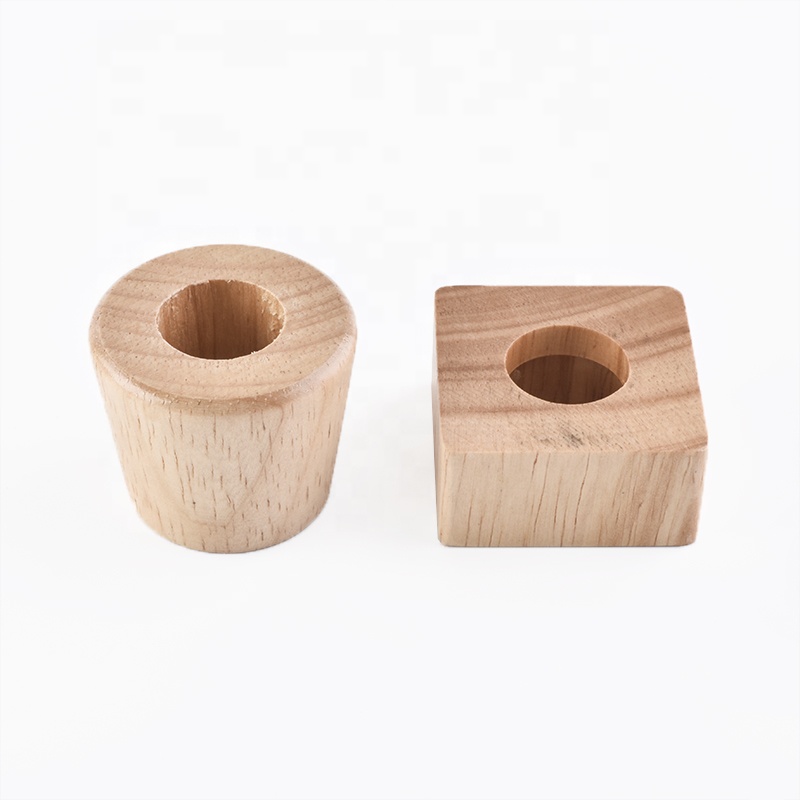 wood lid for diffuser bottles glass jars