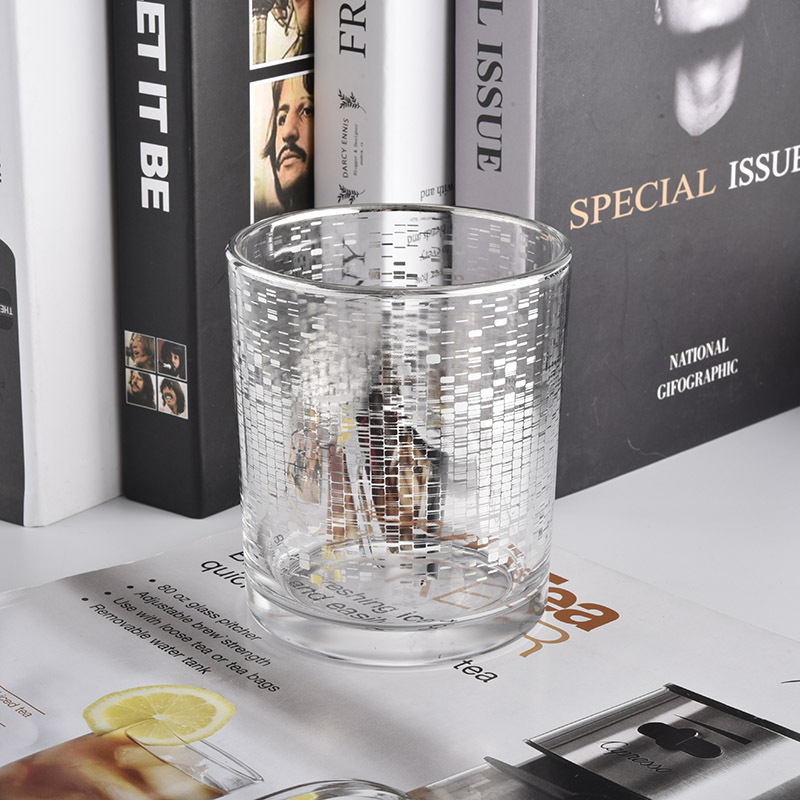 10oz clear glass candle jars for candle making
