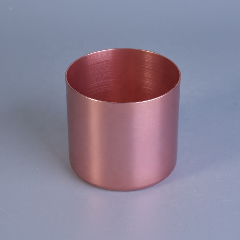 12oz Matte Metal Candle Holders Aluminum Candle Jar for Soy Wax Home Decor