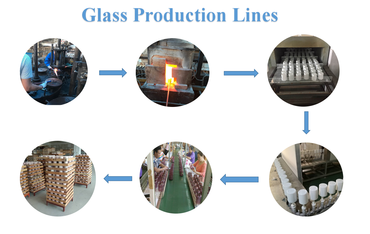 Luxury wedding cylinder glass votive candle holder in bulk