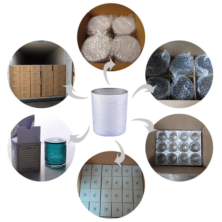 Luxury wedding cylinder glass votive candle holder in bulk