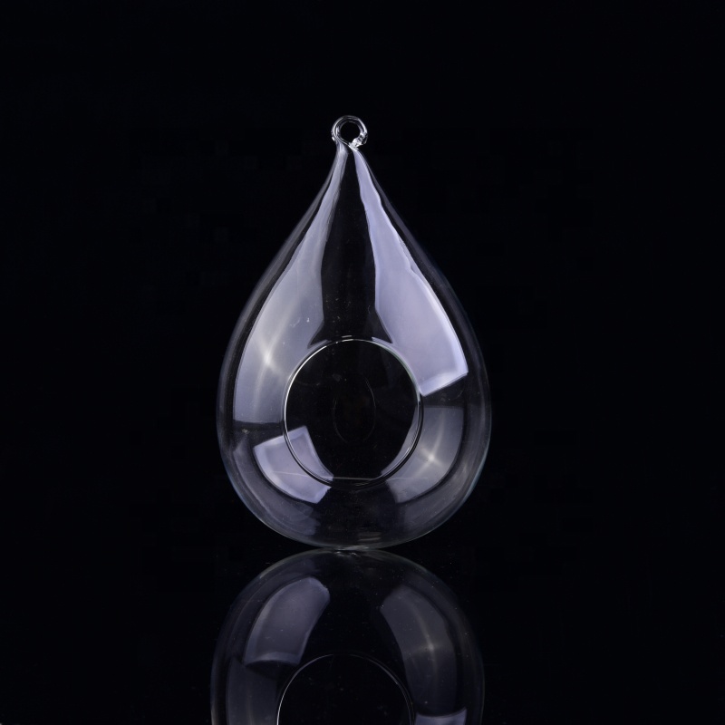 Wholesales Hanging Glass Bulb garden Planter Water Drop Home Decor