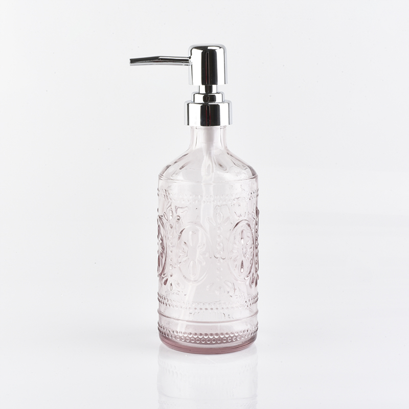 4pcs modern glass bathroom shower accessory sets