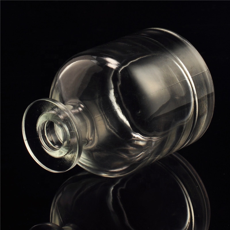 Empty glass oil diffuser bottle fragrance aromatherapy home decorations