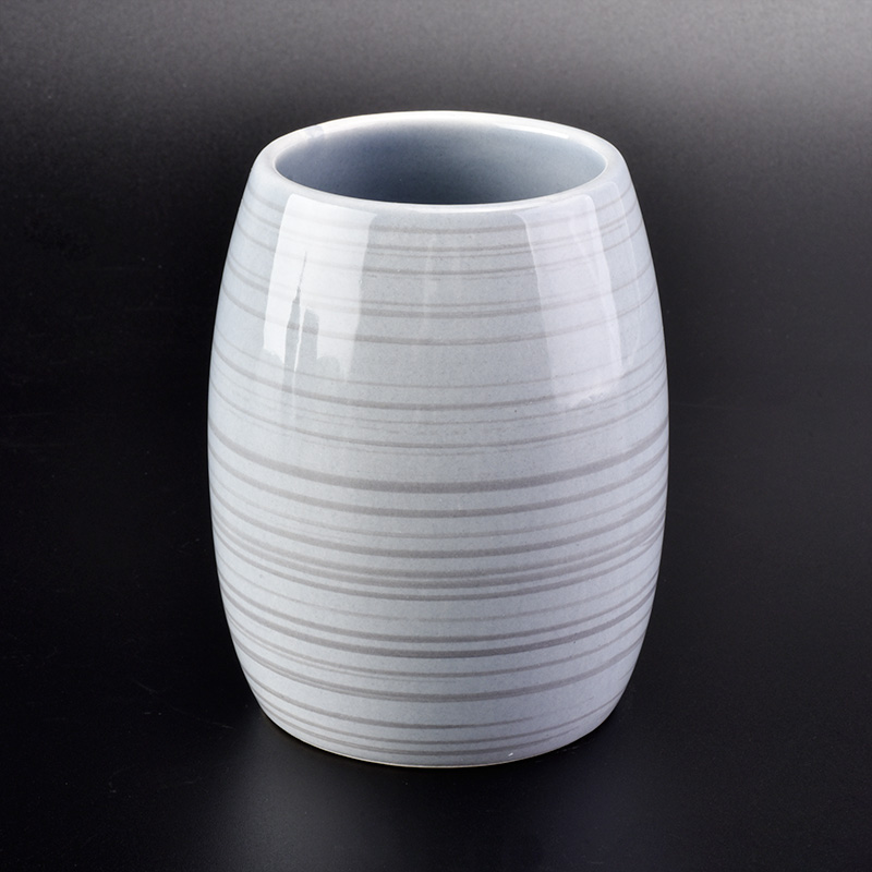 4pcs bathroom accessory sets ceramic container for bathroom stoneware