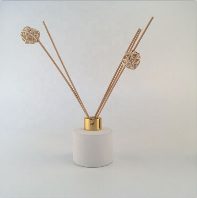 painted glass essential oil bottle, reed diffuser bottle wholesale
