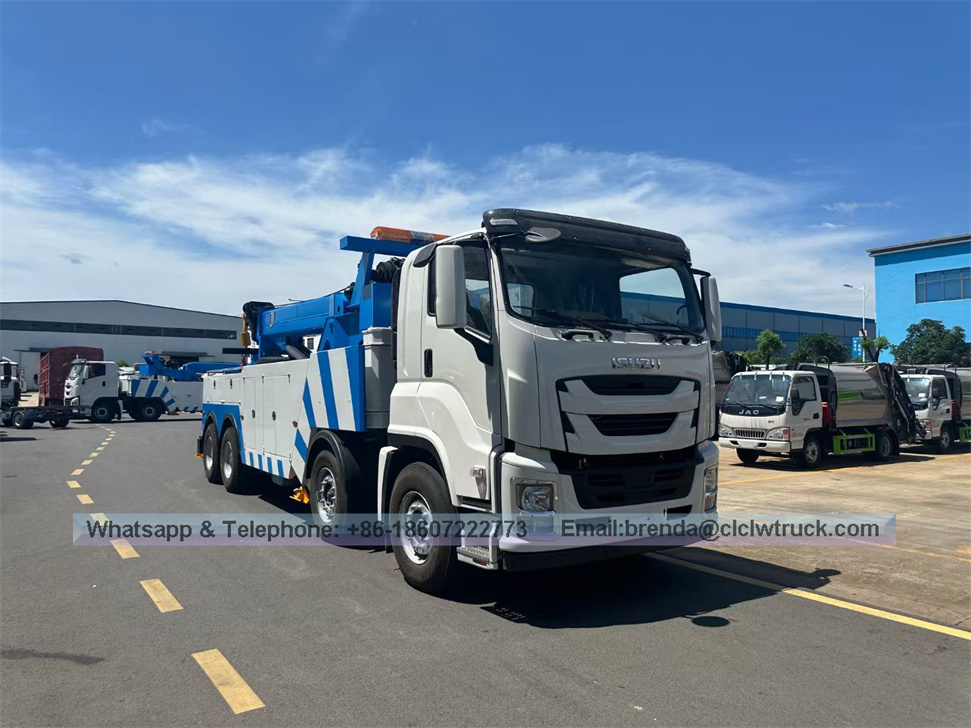 ISUZU 30ton rotary wrecker tow truck hot sell - COPY - eb1cs2