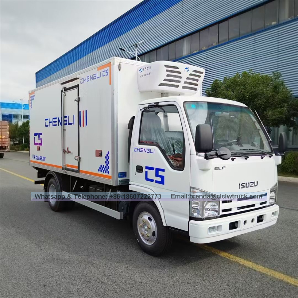 Japanese Refrigerator truck supplier in China,3 ton Refrigerator truck,ISUZU  Refrigerator truck