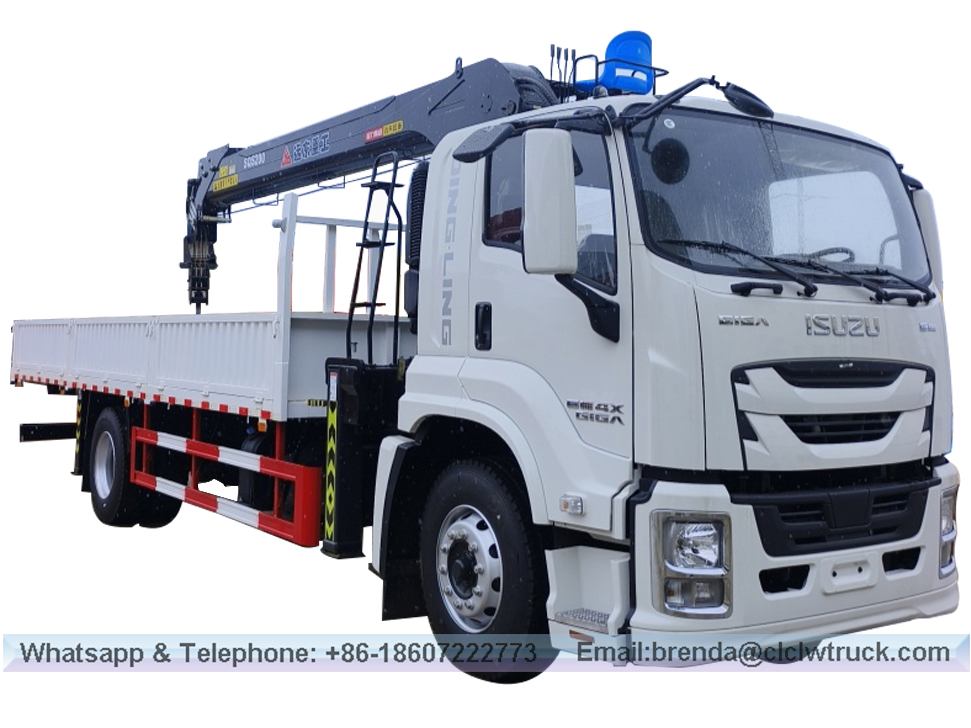 Isuzu pont unique CRANE TRICH 8 tonnes à vendre