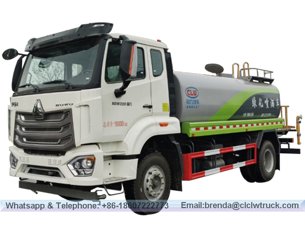 Howo 15m³ Trak pemercik