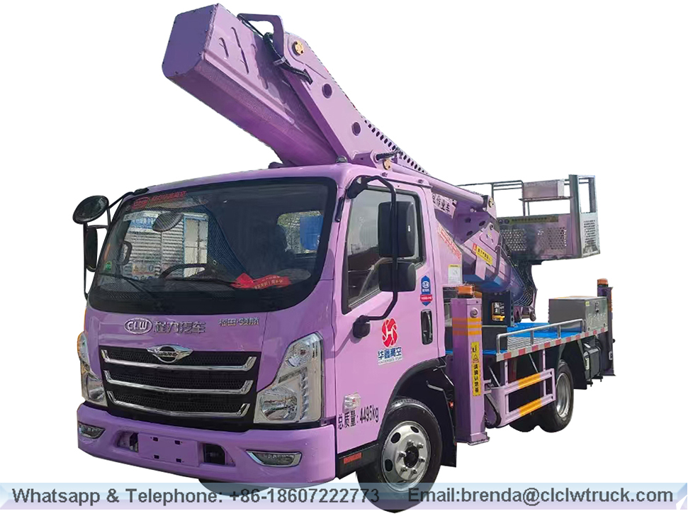 Xe tải làm việc cao 33m Fotton 33m