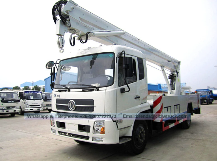 Efficient Aerial Work Truck Designed for Fleet Operators and High-Altitude Jobs Efficient Aerial Work Truck Designed for Fleet Operators and High-Altitude Jobs