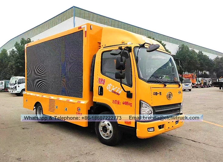 Mobile Advertising Solutions: Choosing the Right LED Display Truck for Your Campaign