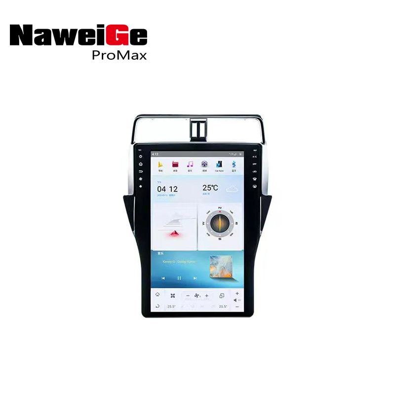 NaweiGe 16 Tesla GT6 Android Head Unit pour Toyota Prado 2018-,Lecteur DVD de voiture pour Toyota Land Cruiser Prado 2018- Navigation GPS avec Carplay 4G 5G Fournisseur de gros multimédia DVD de voiture.