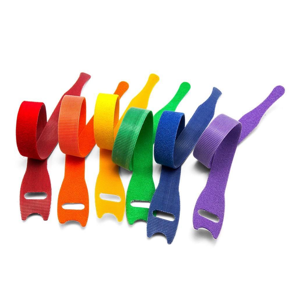 Застежки на крючках и петлях сзади Красочная кабельная стяжка